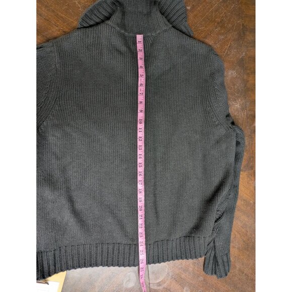 St John's Bay Women's Black Cardigan Cable-Knit Sweater NWOT Size 3X - Picture 6 of 10